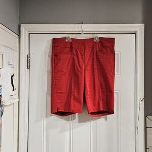 Westbound Vibrant Red Women's Bermudas
